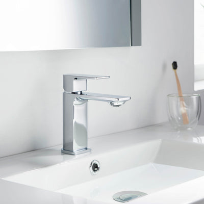 Aurora Single Handle Bathroom Vanity Sink Faucet with Pop Up Drain CBF-1001  - Shop at Home Craft Studio - 16