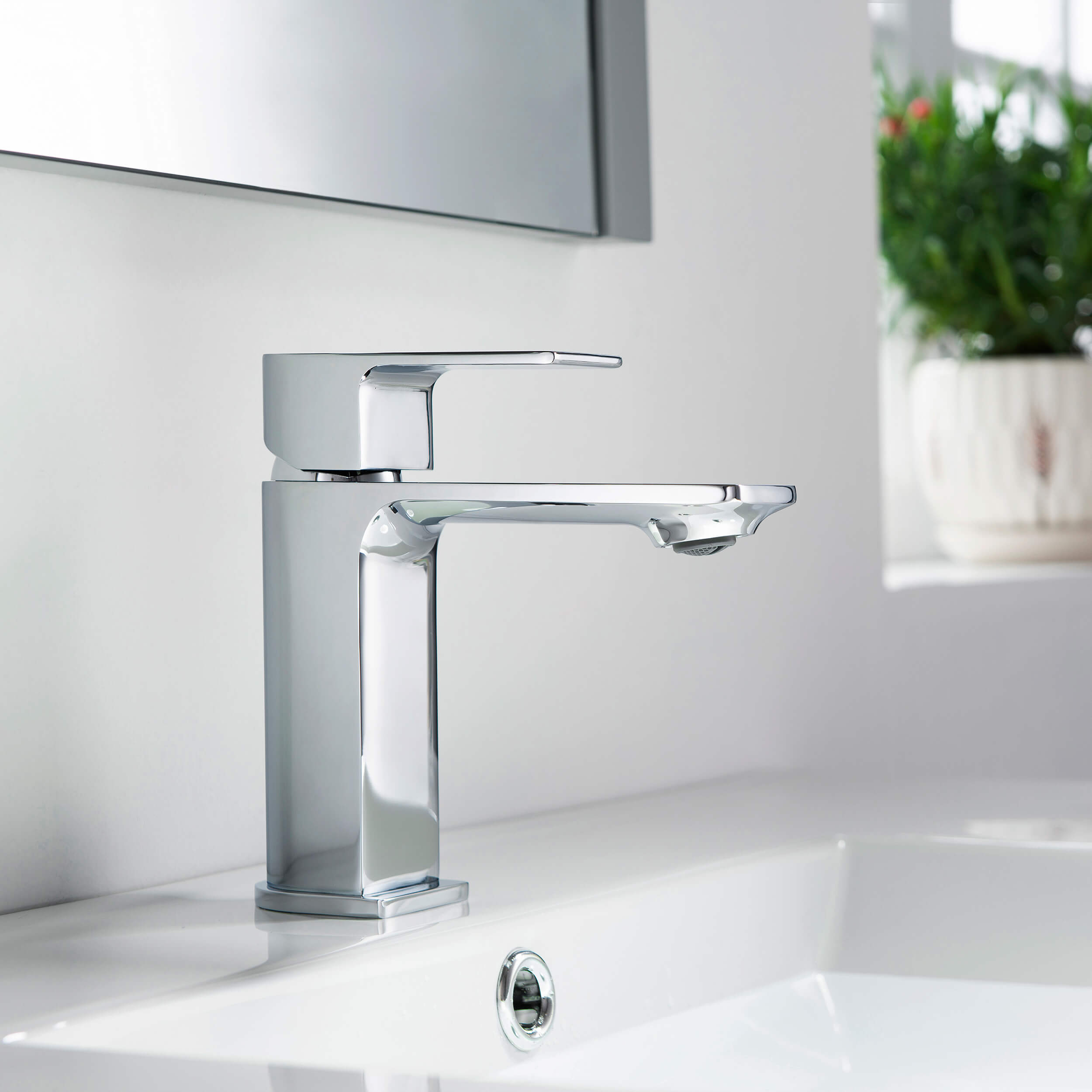 Aurora Single Handle Bathroom Vanity Sink Faucet with Pop Up Drain CBF-1001  - Shop at Home Craft Studio - 17