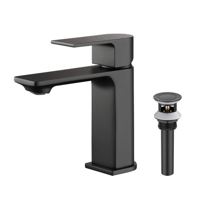 Aurora Single Handle Bathroom Vanity Sink Faucet with Pop Up Drain CBF-1001  - Shop at Home Craft Studio - 19