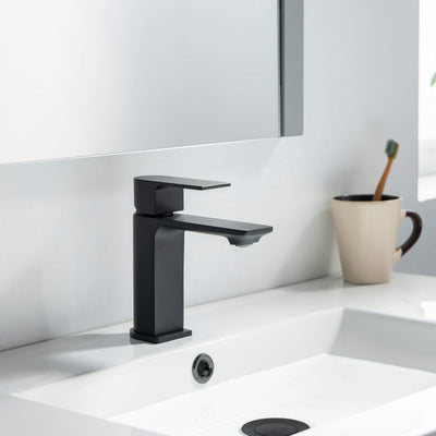Aurora Single Handle Bathroom Vanity Sink Faucet with Pop Up Drain CBF-1001  - Shop at Home Craft Studio - 20