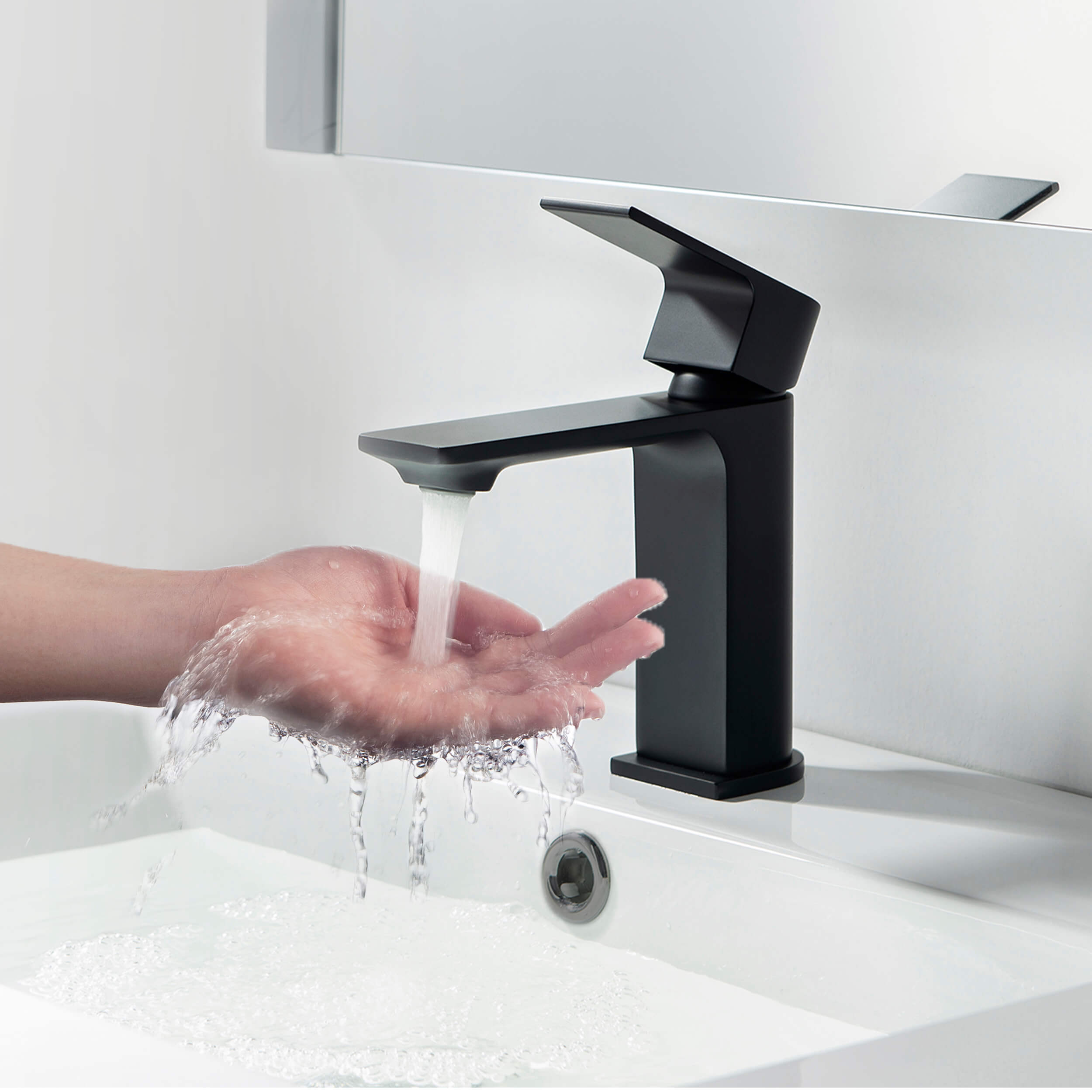 Aurora Single Handle Bathroom Vanity Sink Faucet with Pop Up Drain CBF-1001  - Shop at Home Craft Studio - 23