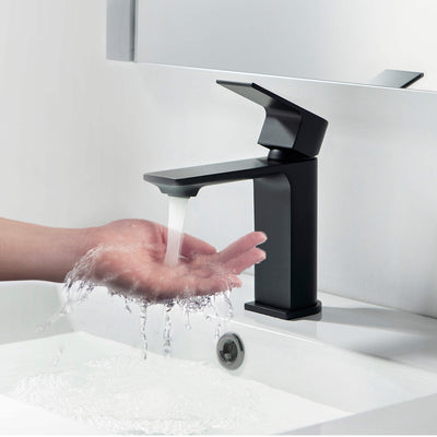 Aurora Single Handle Bathroom Vanity Sink Faucet with Pop Up Drain CBF-1001  - Shop at Home Craft Studio - 23