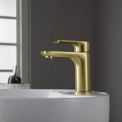 Austin Single Handle Bathroom Vanity Sink Faucet with Pop Up Drain - CBF-1019  - Shop at Home Craft Studio - 2