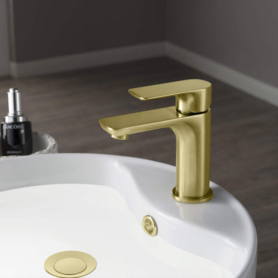 Austin Single Handle Bathroom Vanity Sink Faucet with Pop Up Drain - CBF-1019  - Shop at Home Craft Studio - 4