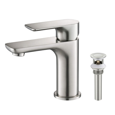 Austin Single Handle Bathroom Vanity Sink Faucet with Pop Up Drain - CBF-1019  - Shop at Home Craft Studio - 7