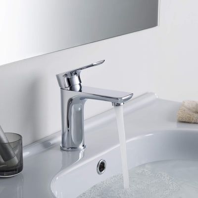 Austin Single Handle Bathroom Vanity Sink Faucet with Pop Up Drain - CBF-1019  - Shop at Home Craft Studio - 16