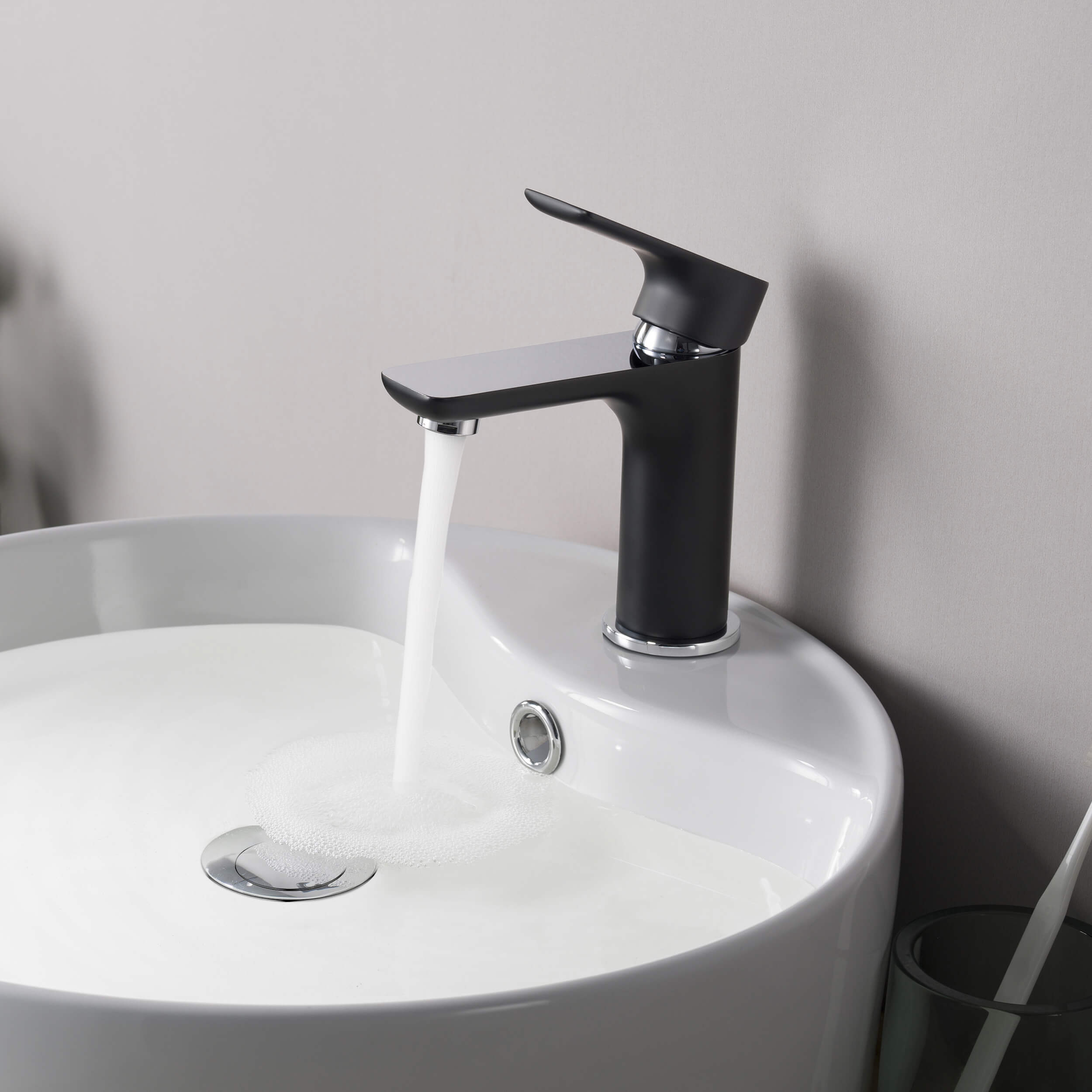 Austin Single Handle Bathroom Vanity Sink Faucet with Pop Up Drain - CBF-1019  - Shop at Home Craft Studio - 26