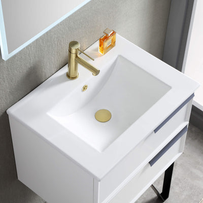 Bathroom Sink Pop Up Drain Stopper Full Cover with overflow - PW-3  - Shop at Home Craft Studio - 2