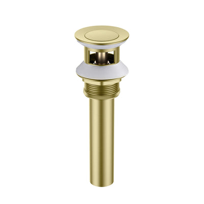 Bathroom Sink Pop Up Drain Stopper Small Cover with Overflow - PW-1  - Shop at Home Craft Studio - 1