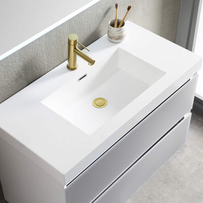 Bathroom Sink Pop Up Drain Stopper Small Cover with Overflow - PW-1  - Shop at Home Craft Studio - 3