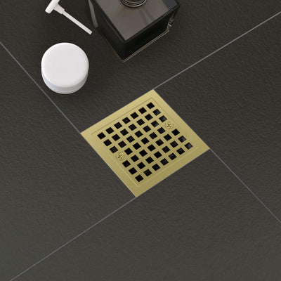 Casa 4" Tile-In Shower Drain - CFD-0401  - Shop at Home Craft Studio - 2
