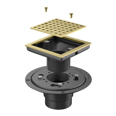 Casa 4" Tile-In Shower Drain - CFD-0401  - Shop at Home Craft Studio - 6