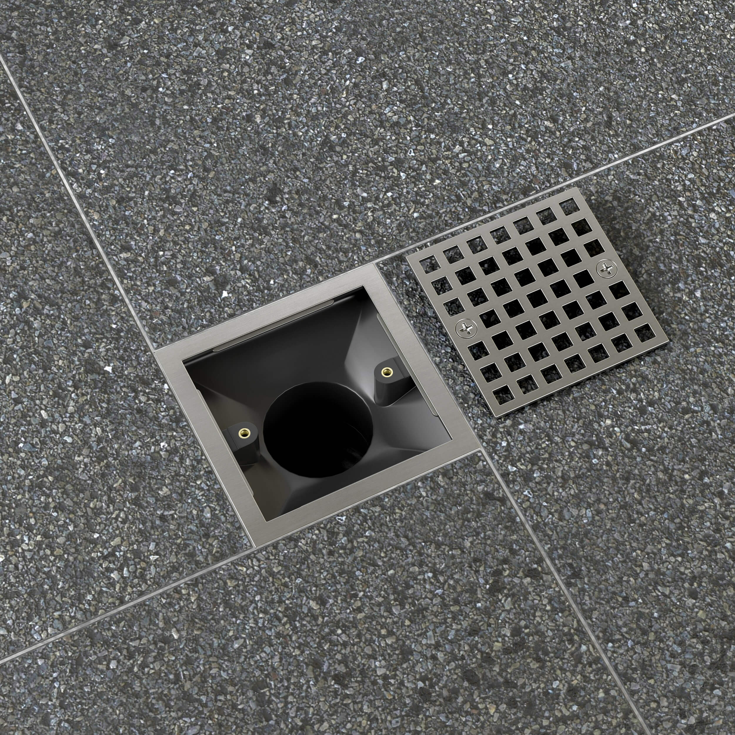 Casa 4" Tile-In Shower Drain - CFD-0401  - Shop at Home Craft Studio - 16