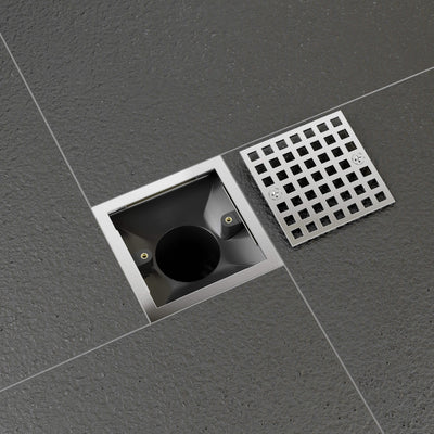 Casa 4" Tile-In Shower Drain - CFD-0401  - Shop at Home Craft Studio - 24