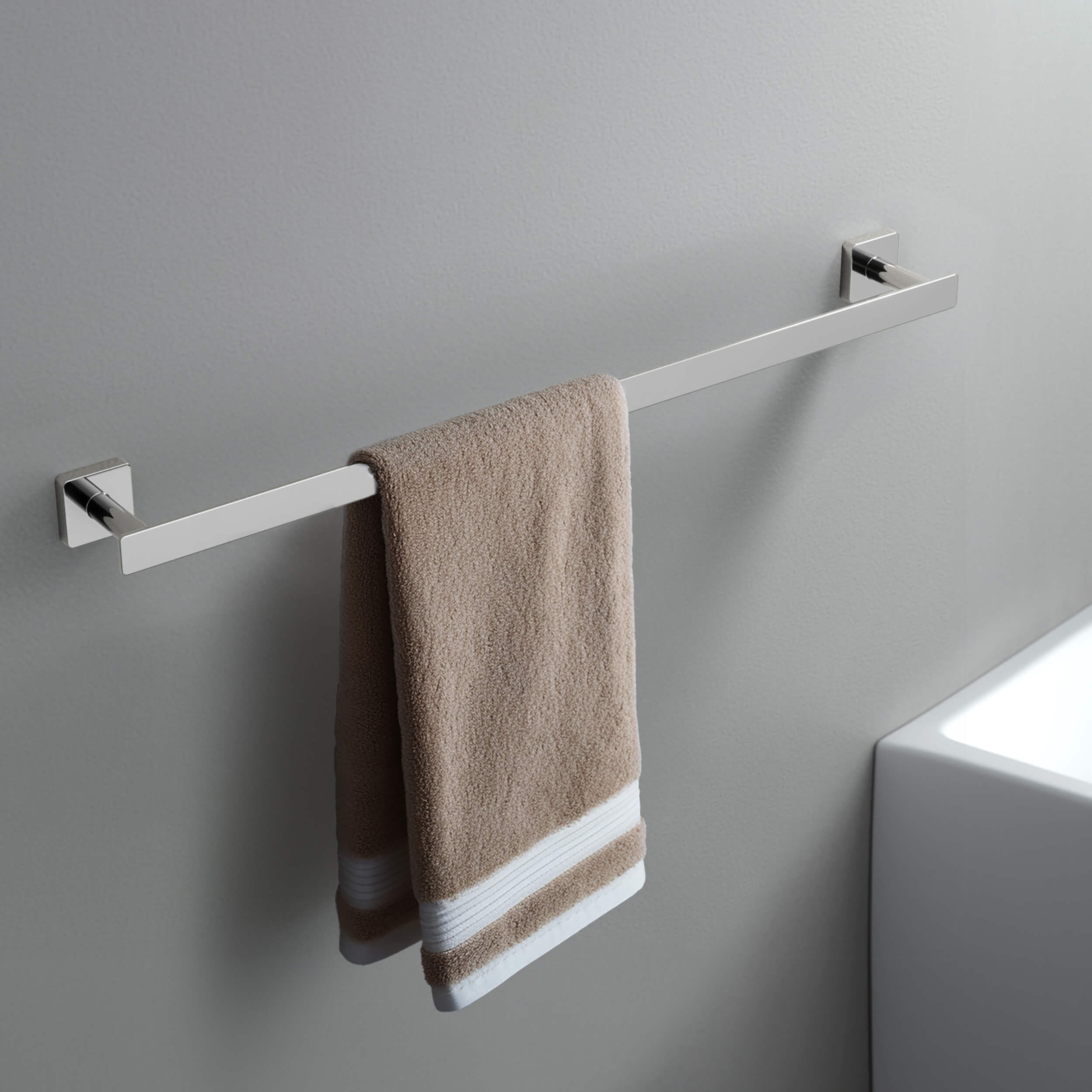 Fusion 24 inch Bathroom Towel Bar - CBA-1604  - Shop at Home Craft Studio - 16