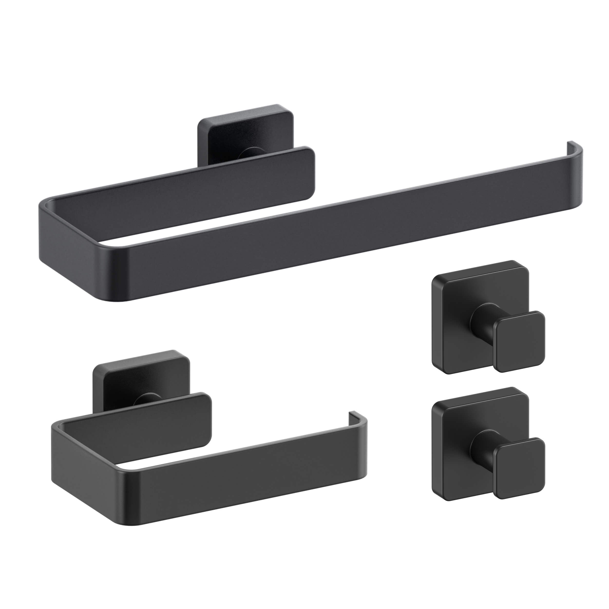 Fusion 4-Piece Bathroom Hardware Set - C-CBA16-4-1  - Shop at Home Craft Studio - 30