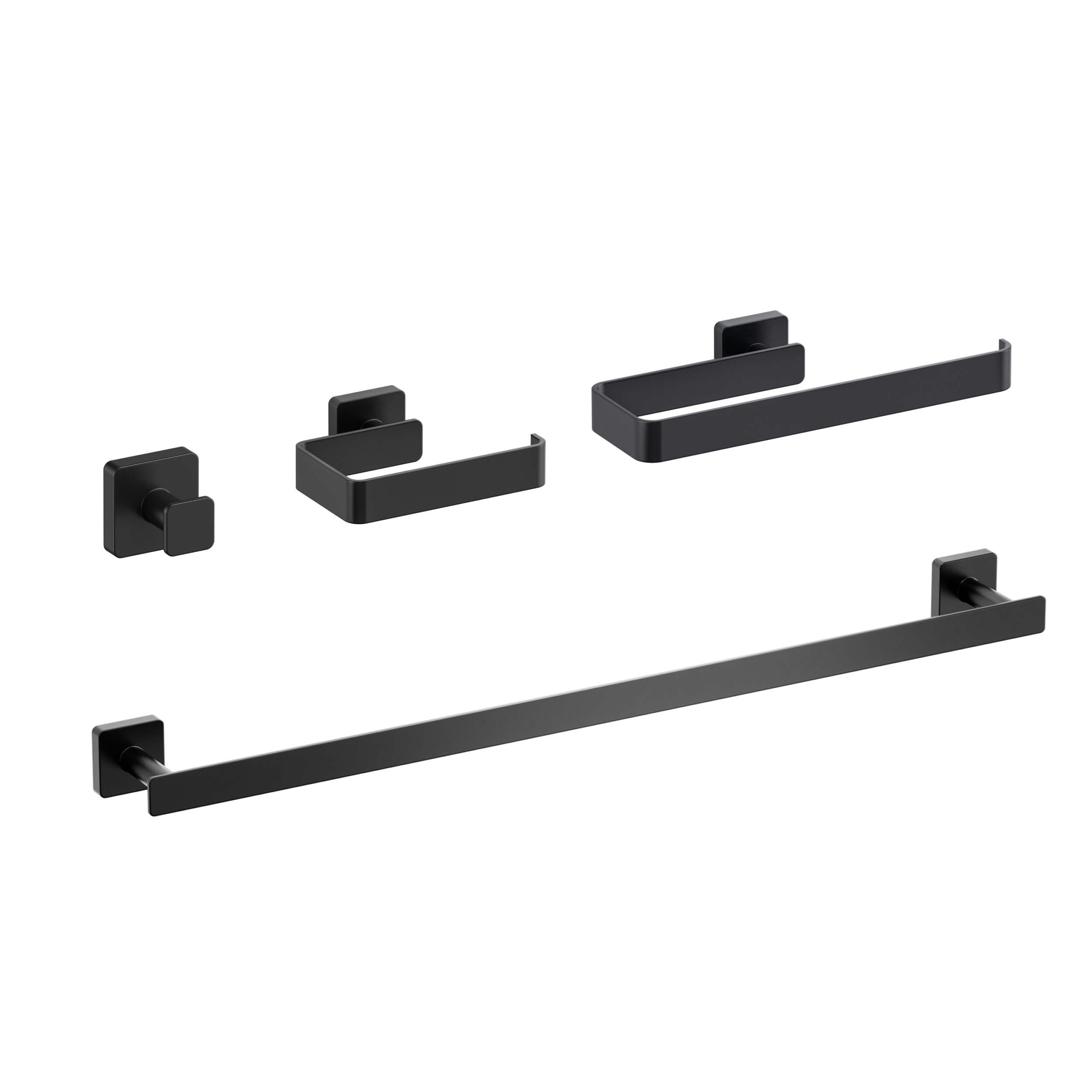 Fusion 4-Piece Bathroom Hardware Set - C-CBA16-4  - Shop at Home Craft Studio - 23