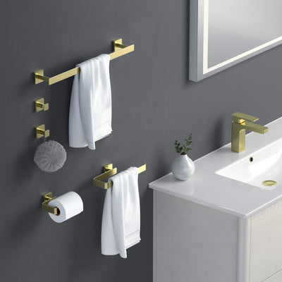 Fusion 5-Piece Bathroom Hardware Set - C-CBA16-5-1  - Shop at Home Craft Studio - 2