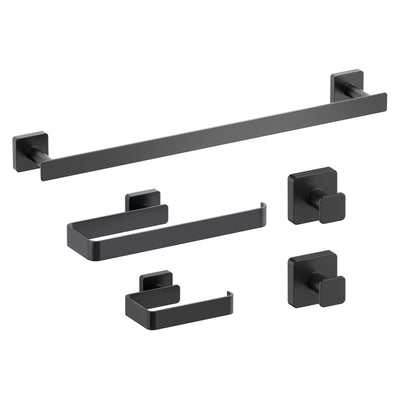 Fusion 5-Piece Bathroom Hardware Set - C-CBA16-5-1  - Shop at Home Craft Studio - 19