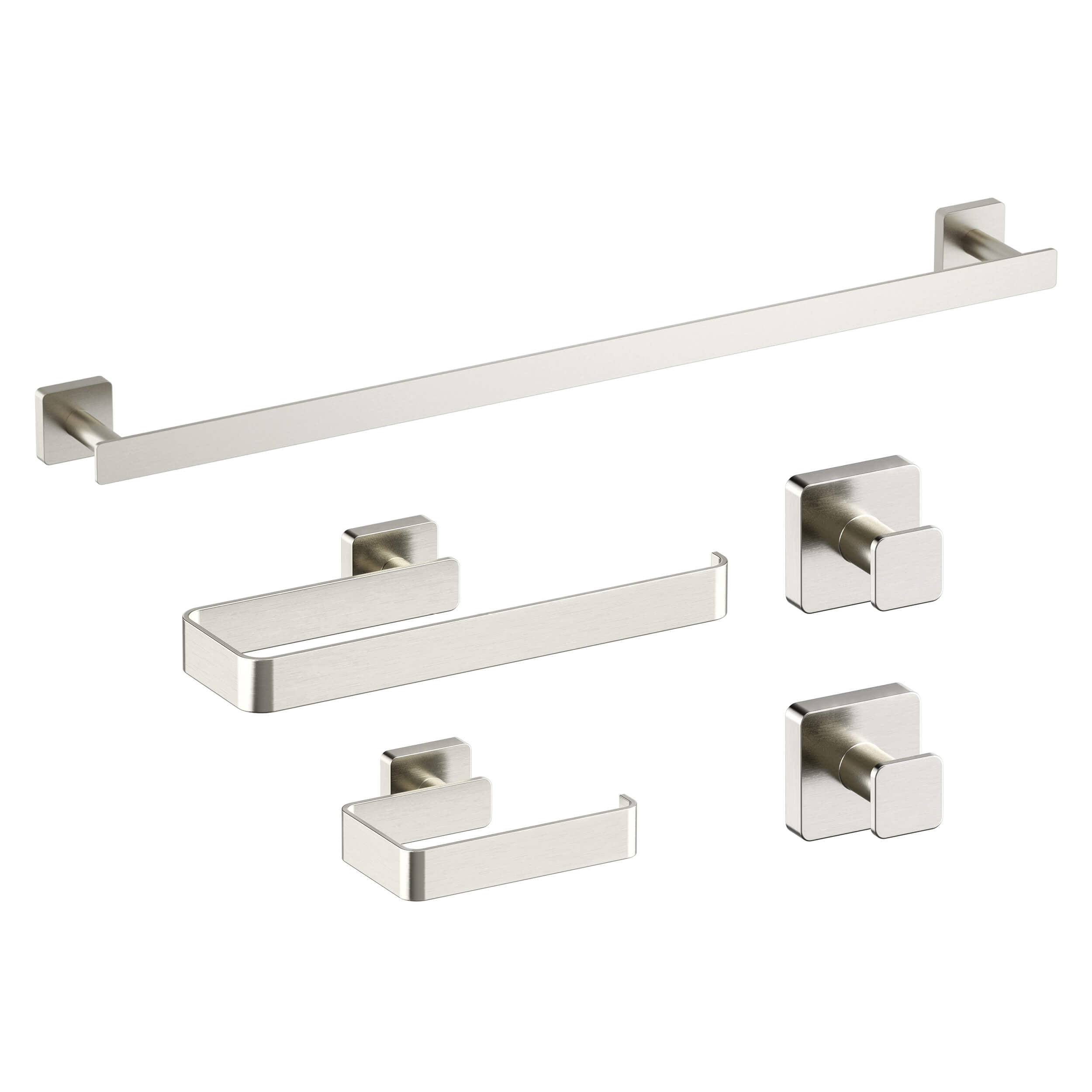 Fusion 5-Piece Bathroom Hardware Set - C-CBA16-5  - Shop at Home Craft Studio - 9