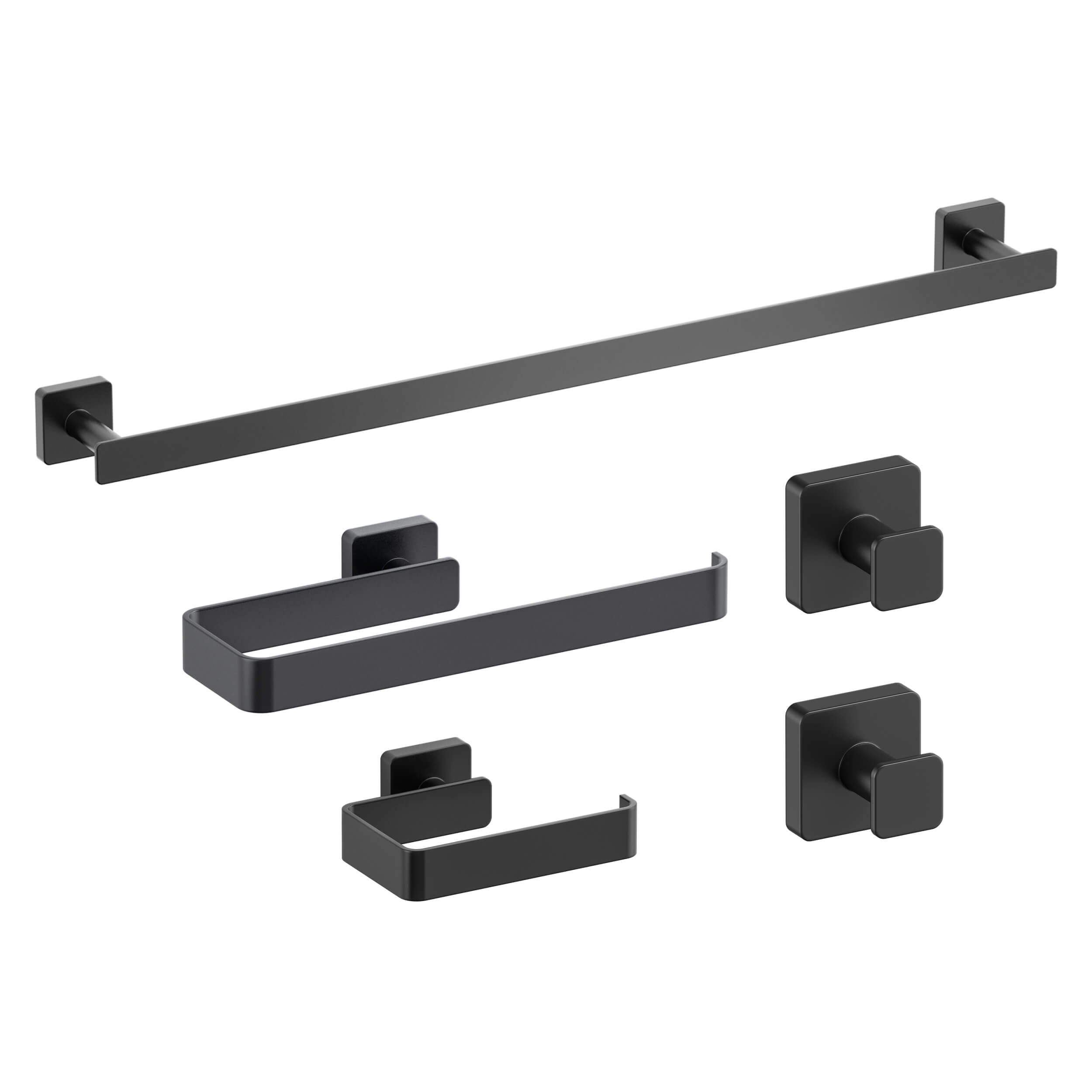 Fusion 5-Piece Bathroom Hardware Set - C-CBA16-5  - Shop at Home Craft Studio - 23