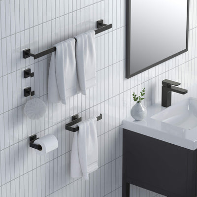 Fusion 5-Piece Bathroom Hardware Set - C-CBA16-5  - Shop at Home Craft Studio - 24