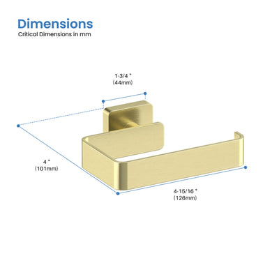 Fusion Bathroom Toilet Paper Holder - CBA-1602  - Shop at Home Craft Studio - 6