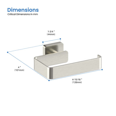 Fusion Bathroom Toilet Paper Holder - CBA-1602  - Shop at Home Craft Studio - 13