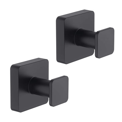Fusion Bathroom Towel & Robe Hook 2 Count - CBA-1601-2PC  - Shop at Home Craft Studio - 25