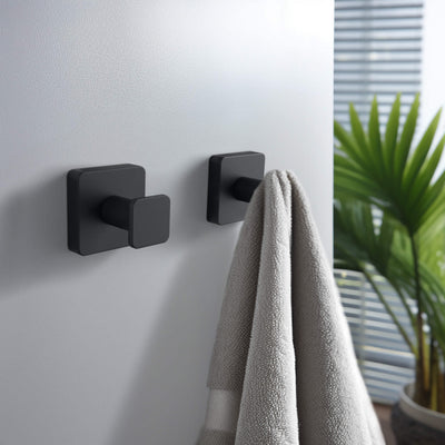 Fusion Bathroom Towel & Robe Hook 2 Count - CBA-1601-2PC  - Shop at Home Craft Studio - 26