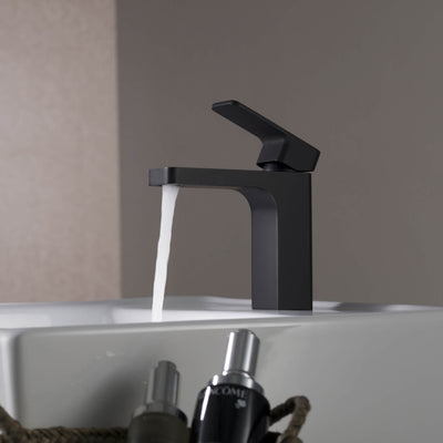 Fusion Single Handle Bathroom Vanity Sink Faucet with Pop Up Drain - CBF-1017  - Shop at Home Craft Studio - 20