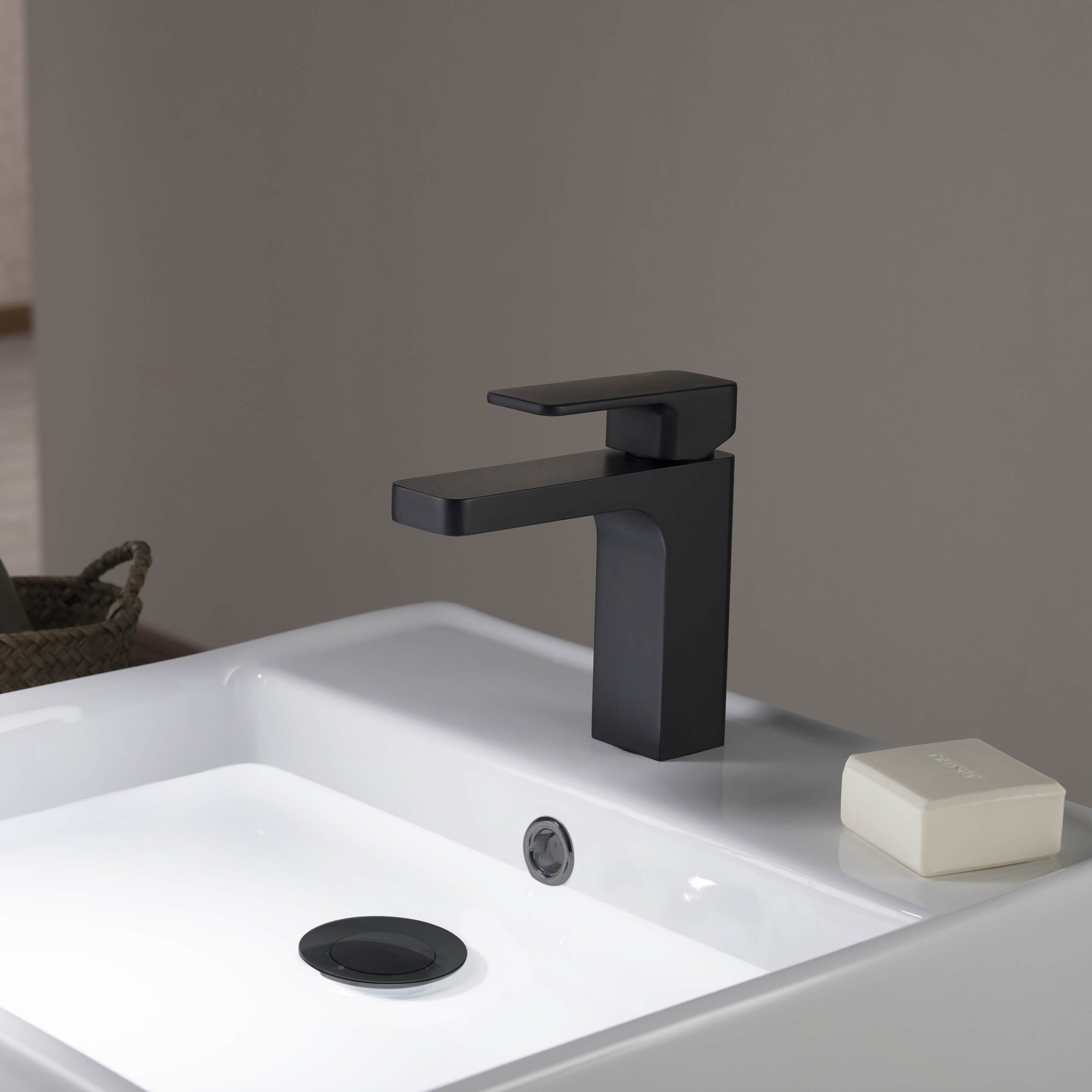 Fusion Single Handle Bathroom Vanity Sink Faucet with Pop Up Drain - CBF-1017  - Shop at Home Craft Studio - 21