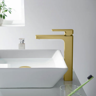 Fusion Single Handle Bathroom Vessel Sink Faucet with Pop Up Drain - CBF-1018  - Shop at Home Craft Studio - 2