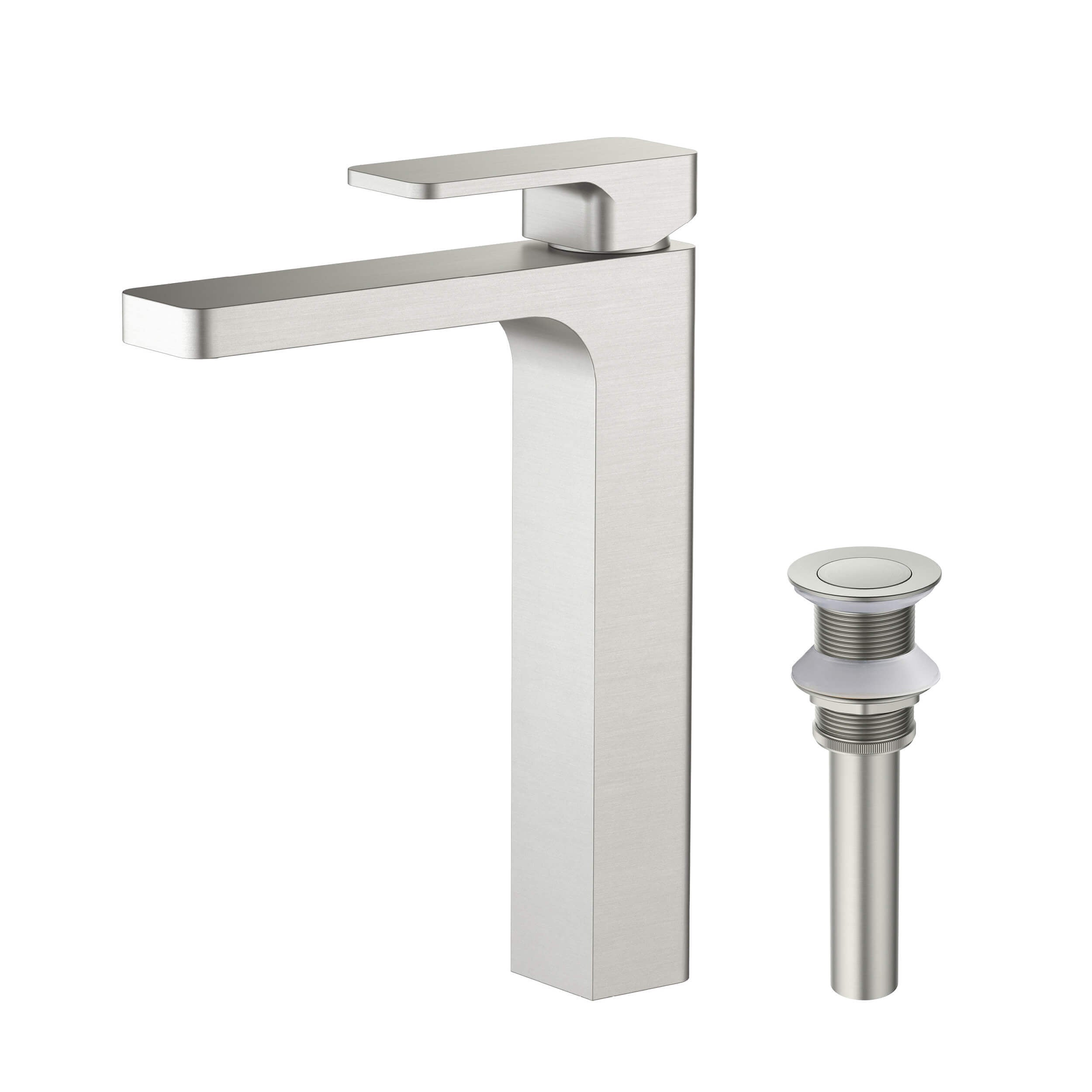 Fusion Single Handle Bathroom Vessel Sink Faucet with Pop Up Drain - CBF-1018  - Shop at Home Craft Studio - 6