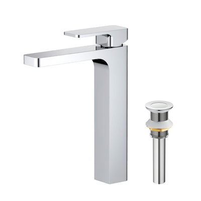 Fusion Single Handle Bathroom Vessel Sink Faucet with Pop Up Drain - CBF-1018  - Shop at Home Craft Studio - 11