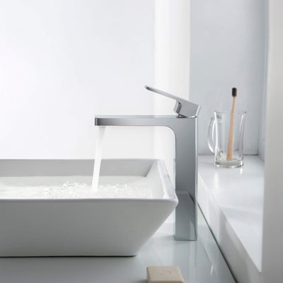 Fusion Single Handle Bathroom Vessel Sink Faucet with Pop Up Drain - CBF-1018  - Shop at Home Craft Studio - 13