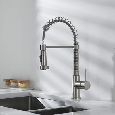 Genova Commercial Style Single Handle Pull Down Kitchen Sink Faucet - CKF-2003  - Shop at Home Craft Studio - 13