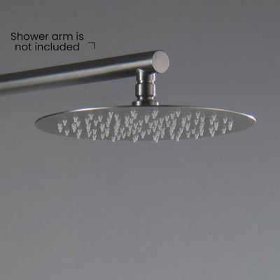 Halo 10" Metal Rain Shower Head 2mm Ultra Thin Profile  - RS100  - Shop at Home Craft Studio - 14