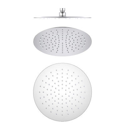 Halo 10" Metal Rain Shower Head 2mm Ultra Thin Profile  - RS100  - Shop at Home Craft Studio - 7