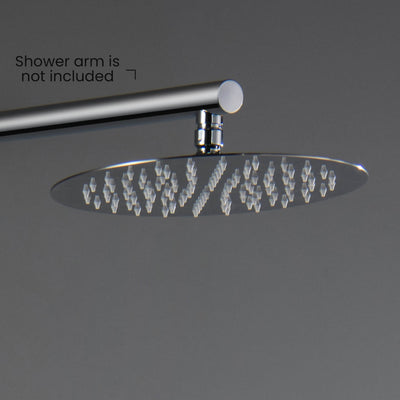 Halo 10" Metal Rain Shower Head 2mm Ultra Thin Profile  - RS100  - Shop at Home Craft Studio - 8