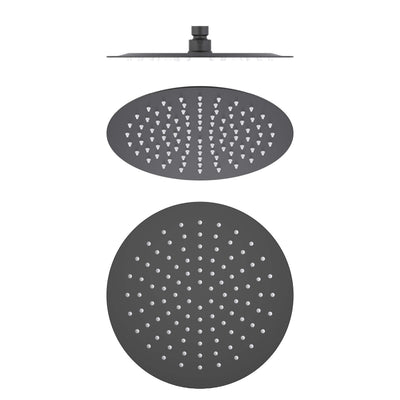 Halo 10" Metal Rain Shower Head 2mm Ultra Thin Profile  - RS100  - Shop at Home Craft Studio - 19