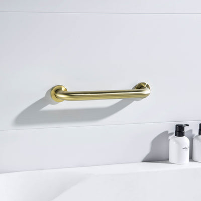 Halo 12" Stainless Steel Bathroom Safety Grab Bar - CGB-1012  - Shop at Home Craft Studio - 2