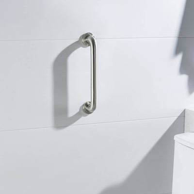 Halo 12" Stainless Steel Bathroom Safety Grab Bar - CGB-1012  - Shop at Home Craft Studio - 7