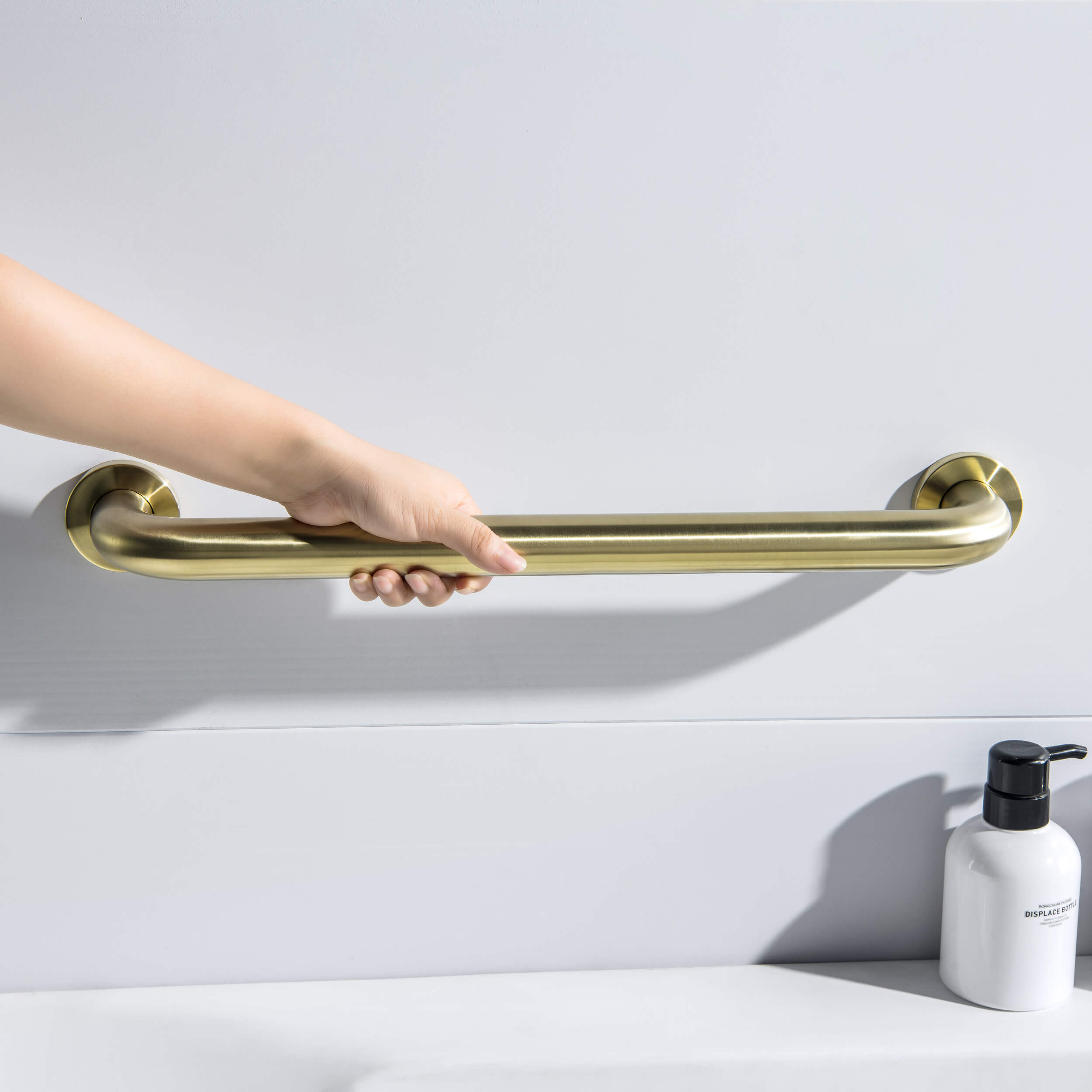Halo 18" Stainless Steel Bathroom Safety Grab Bar - CGB-1018  - Shop at Home Craft Studio - 3