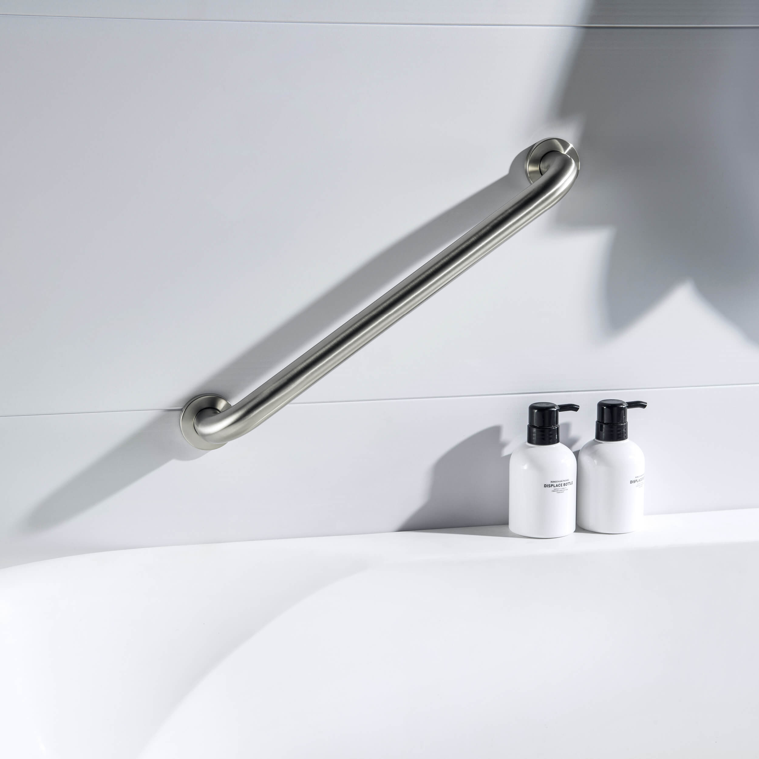Halo 18" Stainless Steel Bathroom Safety Grab Bar - CGB-1018  - Shop at Home Craft Studio - 10