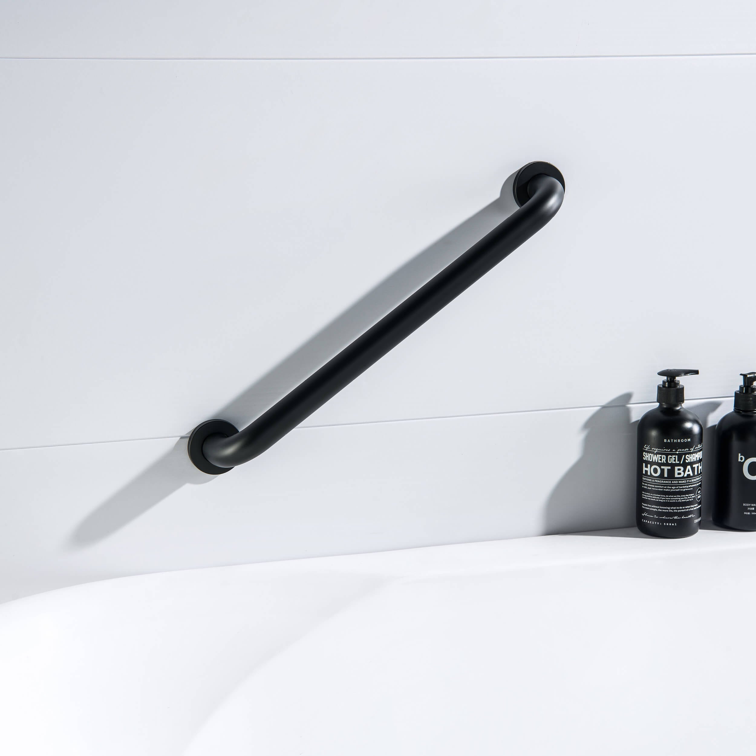 Halo 18" Stainless Steel Bathroom Safety Grab Bar - CGB-1018  - Shop at Home Craft Studio - 23