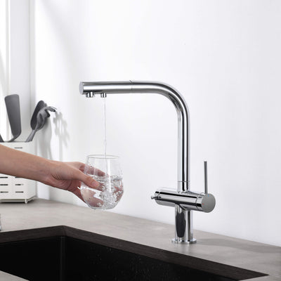Halo 2-in-1 Pull Out Kitchen Filtration Faucet - CFF-502  - Shop at Home Craft Studio - 19