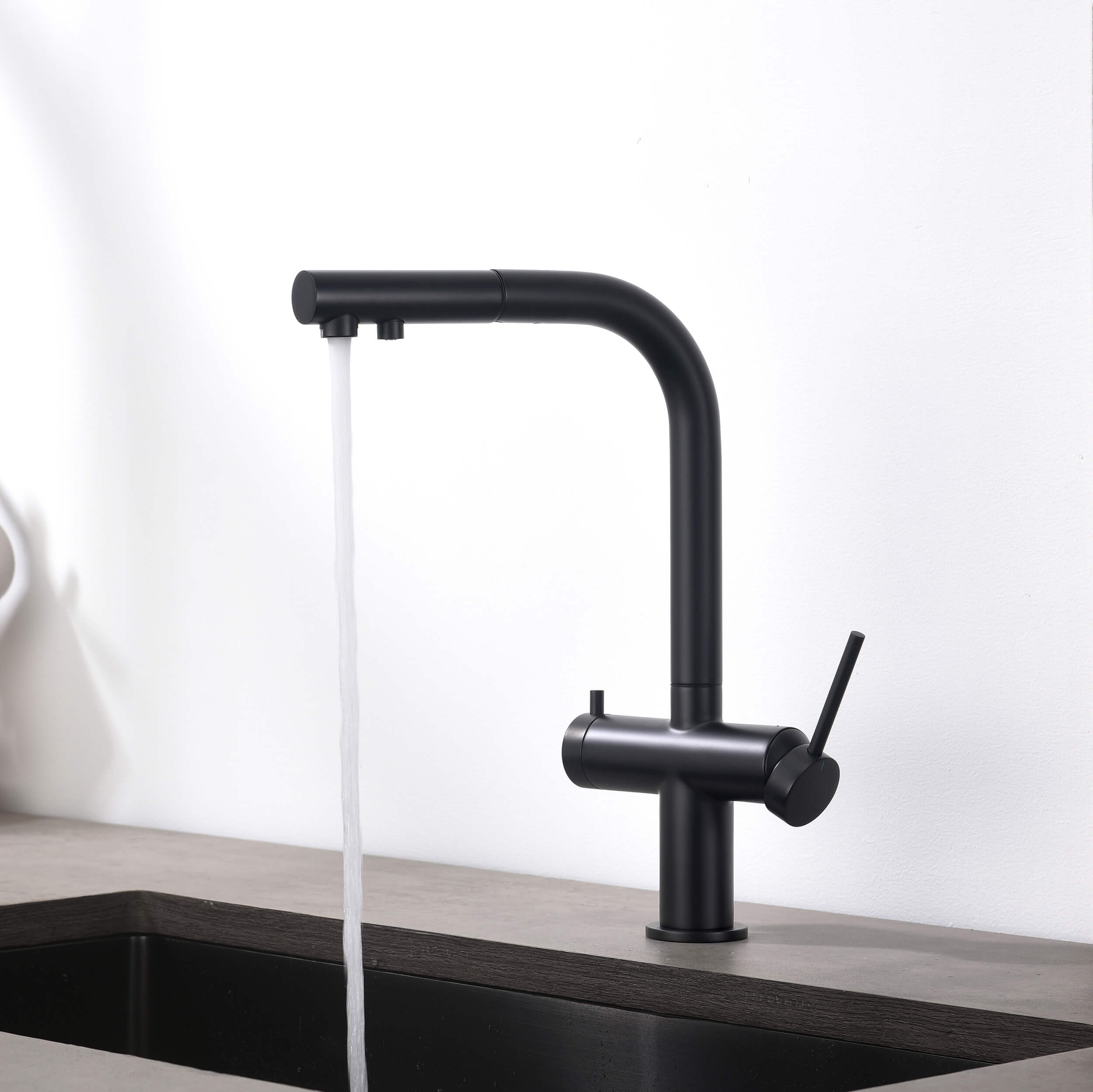 Halo 2-in-1 Pull Out Kitchen Filtration Faucet - CFF-502  - Shop at Home Craft Studio - 24