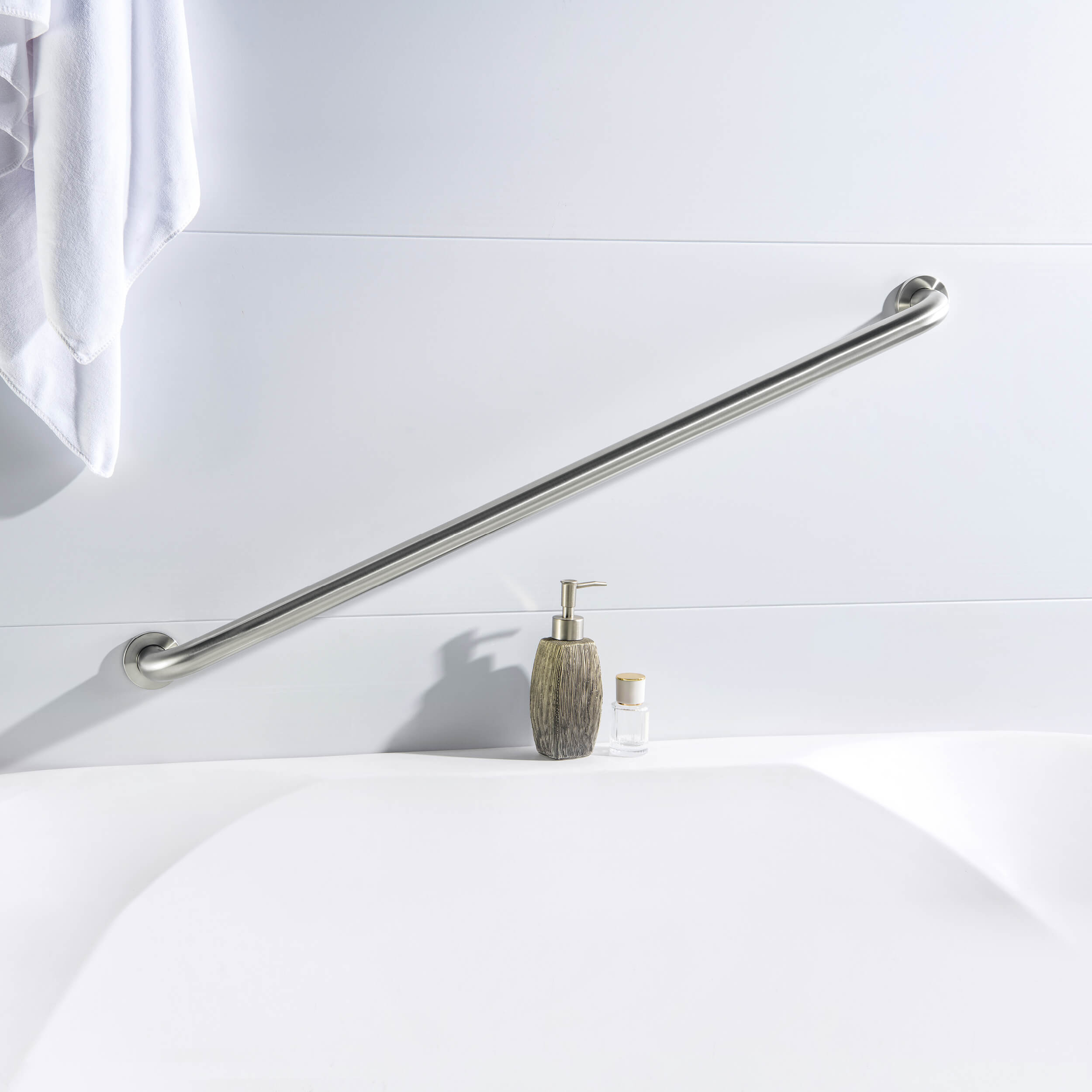 Halo 36" Stainless Steel Bathroom Safety Grab Bar - CGB-1036  - Shop at Home Craft Studio - 9