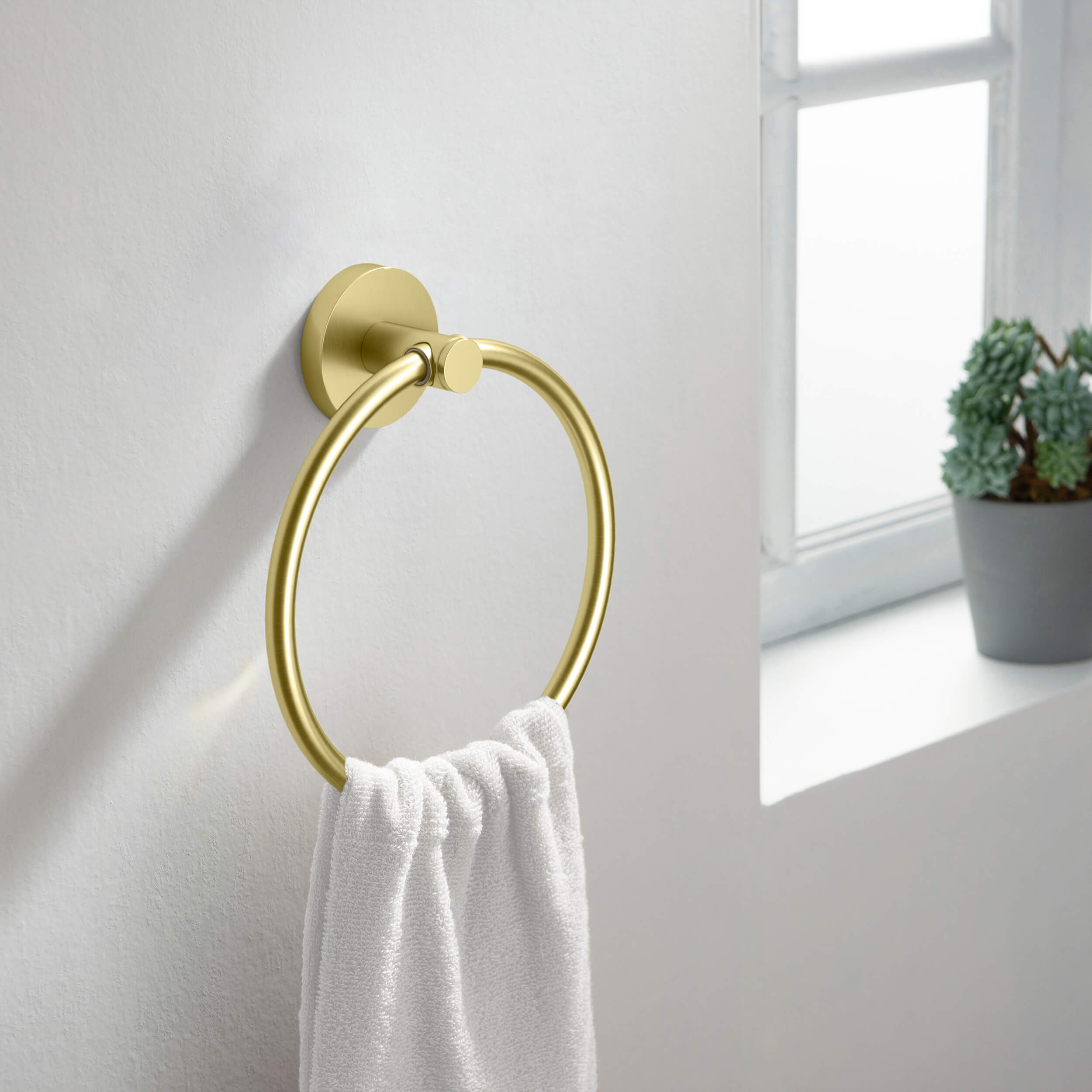Halo 4-Piece Bathroom Hardware Set - C-CBA14-4-1  - Shop at Home Craft Studio - 2